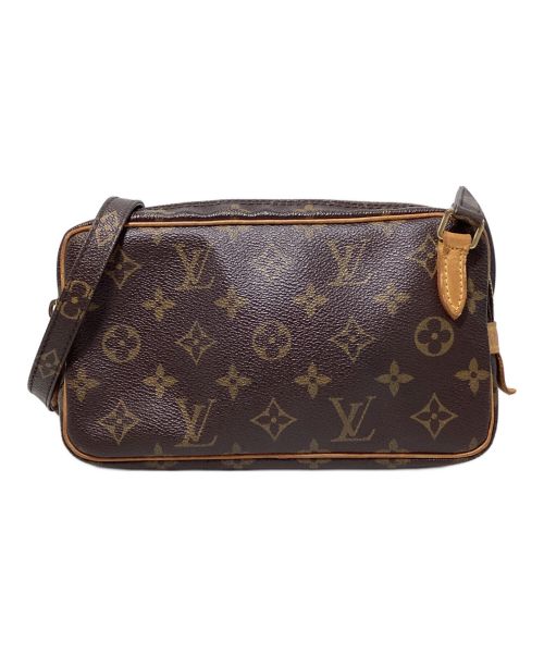 LOUIS VUITTON（ルイ ヴィトン）LOUIS VUITTON (ルイ ヴィトン) ポシェットマルリーバンドリエール/ショルダーポーチ ブラウンの古着・服飾アイテム