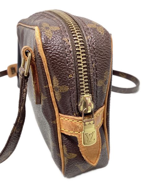 LOUIS VUITTON（ルイ ヴィトン）LOUIS VUITTON (ルイ ヴィトン) ポシェットマルリーバンドリエール/ショルダーポーチ ブラウンの古着・服飾アイテム