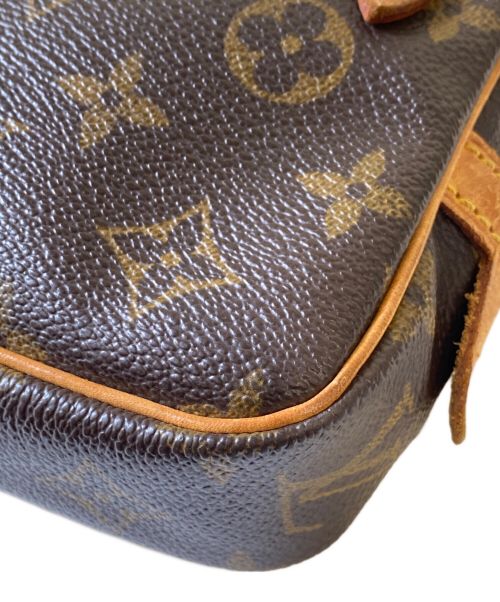 LOUIS VUITTON（ルイ ヴィトン）LOUIS VUITTON (ルイ ヴィトン) ポシェットマルリーバンドリエール/ショルダーポーチ ブラウンの古着・服飾アイテム