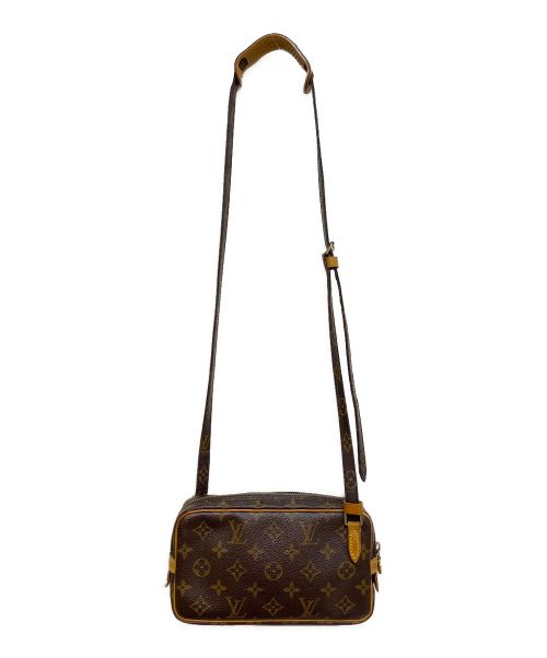 LOUIS VUITTON（ルイ ヴィトン）LOUIS VUITTON (ルイ ヴィトン) ポシェットマルリーバンドリエール/ショルダーポーチ ブラウンの古着・服飾アイテム