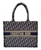 Christian Diorクリスチャン ディオール）の古着「BOOK TOTE MEDIUM」｜ネイビー