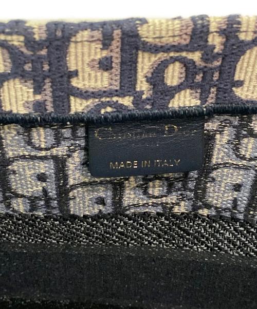 Christian Dior（クリスチャン ディオール）Christian Dior (クリスチャン ディオール) BOOK TOTE MEDIUM ネイビー サイズ:ミディアムの古着・服飾アイテム