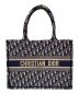 Christian Dior（クリスチャン ディオール）の古着「BOOK TOTE MEDIUM」｜ネイビー