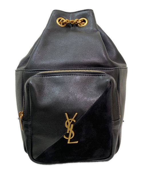 Saint Laurent Paris（サンローランパリ）Saint Laurent Paris (サンローランパリ) YSLミニバックパック ブラックの古着・服飾アイテム