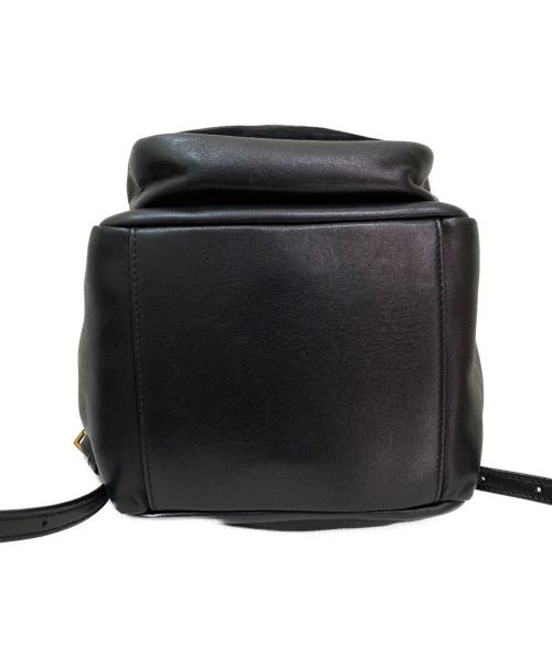 Saint Laurent Paris（サンローランパリ）Saint Laurent Paris (サンローランパリ) YSLミニバックパック ブラックの古着・服飾アイテム