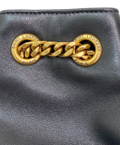 Saint Laurent Paris（サンローランパリ）Saint Laurent Paris (サンローランパリ) YSLミニバックパック ブラックの古着・服飾アイテム