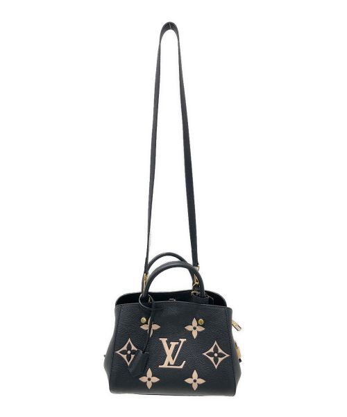 LOUIS VUITTON（ルイ ヴィトン）LOUIS VUITTON (ルイ ヴィトン) モンテーニュBB ブラック サイズ:BBの古着・服飾アイテム