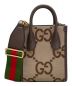GUCCI（グッチ）の古着「ジャンボGGミニトートバッグ」｜ベージュ
