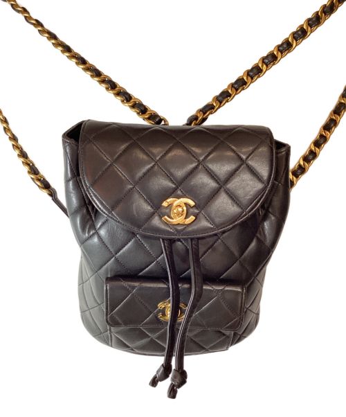 CHANEL（シャネル）CHANEL (シャネル) マトラッセ ミニリュック ブラック サイズ:-の古着・服飾アイテム