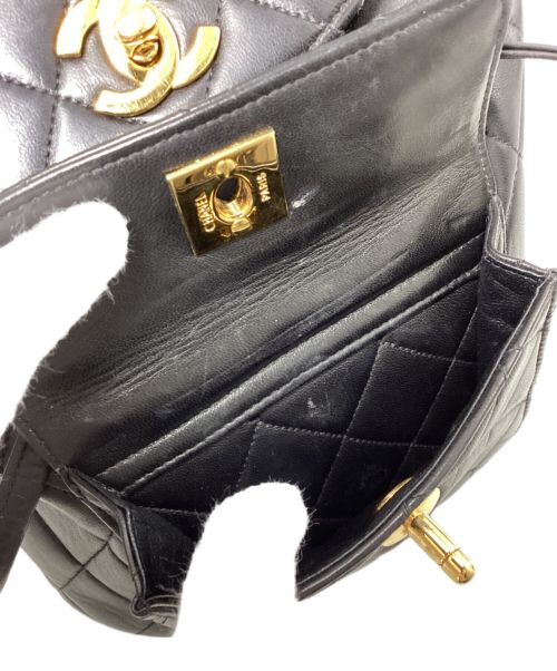 CHANEL（シャネル）CHANEL (シャネル) マトラッセ ミニリュック ブラック サイズ:-の古着・服飾アイテム