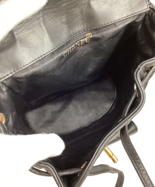 CHANEL（シャネル）CHANEL (シャネル) マトラッセ ミニリュック ブラック サイズ:-の古着・服飾アイテム