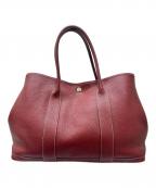 HERMESエルメス）の古着「ガーデンパーティPM ルージュアッシュ ▢Q:2013年」｜ルージュアッシュ