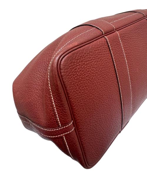 HERMES（エルメス）HERMES (エルメス) ガーデンパーティPM ルージュアッシュ ▢Q:2013年 ルージュアッシュ サイズ:PMの古着・服飾アイテム