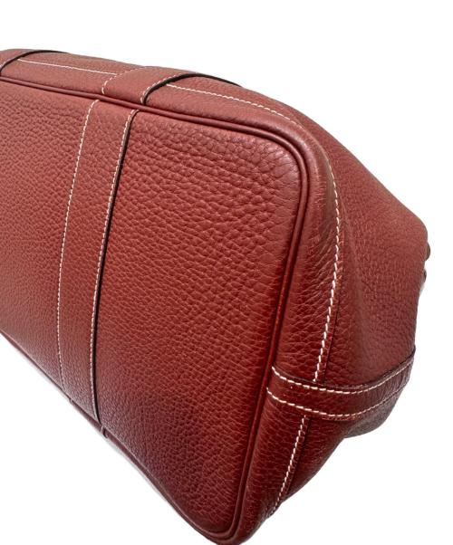 HERMES（エルメス）HERMES (エルメス) ガーデンパーティPM ルージュアッシュ ▢Q:2013年 ルージュアッシュ サイズ:PMの古着・服飾アイテム