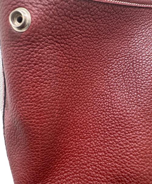 HERMES（エルメス）HERMES (エルメス) ガーデンパーティPM ルージュアッシュ ▢Q:2013年 ルージュアッシュ サイズ:PMの古着・服飾アイテム