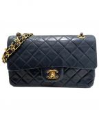 CHANELシャネル）の古着「マトラッセ23」｜ブラック×ゴールド