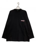 BALENCIAGAバレンシアガ）の古着「ロングスリーブTシャツ」｜ブラック
