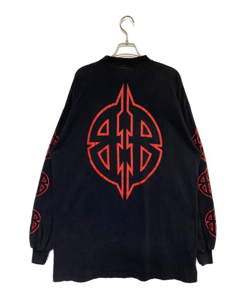 BALENCIAGA（バレンシアガ）BALENCIAGA (バレンシアガ) Long Sleeve Metal T-Shirt グレー サイズ:Lの古着・服飾アイテム