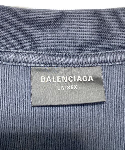 BALENCIAGA（バレンシアガ）BALENCIAGA (バレンシアガ) Long Sleeve Metal T-Shirt グレー サイズ:Lの古着・服飾アイテム