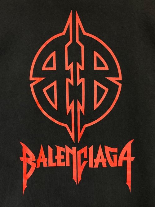 BALENCIAGA（バレンシアガ）BALENCIAGA (バレンシアガ) Long Sleeve Metal T-Shirt グレー サイズ:Lの古着・服飾アイテム