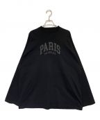 BALENCIAGAバレンシアガ）の古着「ロングスリーブTシャツ」｜ブラック