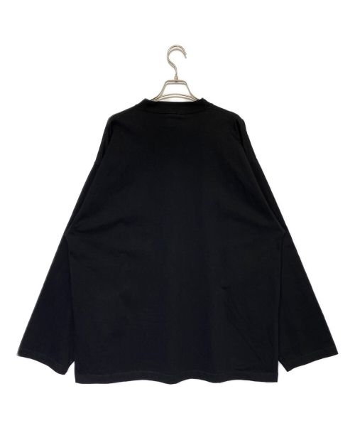 BALENCIAGA（バレンシアガ）BALENCIAGA (バレンシアガ) ロングスリーブTシャツ ブラック サイズ:2の古着・服飾アイテム