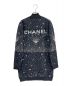 CHANEL (シャネル) Half Zip Coco Mark Knit Dress ブラック サイズ:42：215000円