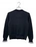 CHANEL (シャネル) 100% cashmere knit cardigan ブラック×グレー サイズ:38：200000円