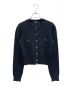 CHANEL（シャネル）の古着「Coco Button Knit Cardigan」｜ブラック