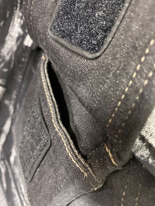 DRKSHDW（ダークシャドウ）DRKSHDW (ダークシャドウ) ドローコーティングパンツ ブラック サイズ:Sの古着・服飾アイテム