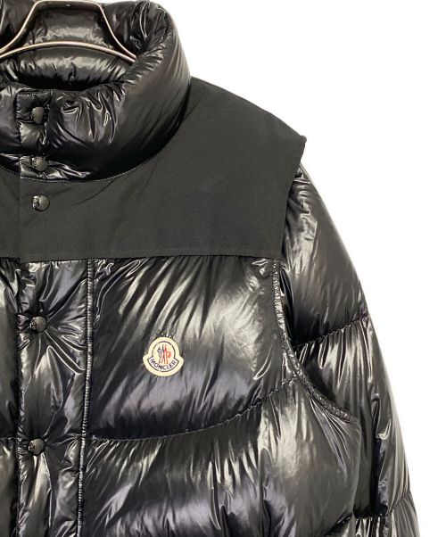 MONCLER（モンクレール）MONCLER (モンクレール) LESCHAUX/ダウンジャケット ブラック サイズ:3の古着・服飾アイテム