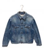 BALENCIAGAバレンシアガ）の古着「バックロゴデニムジャケット」｜インディゴ