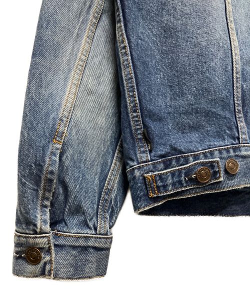 BALENCIAGA（バレンシアガ）BALENCIAGA (バレンシアガ) バックロゴデニムジャケット インディゴ サイズ:34の古着・服飾アイテム