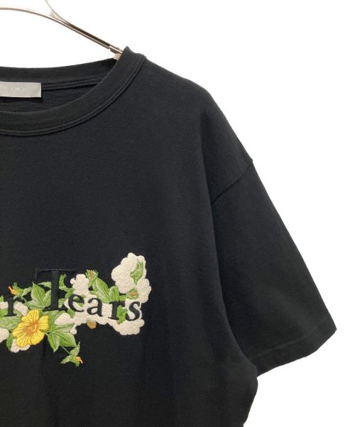 Christian Dior（クリスチャン ディオール）Christian Dior (クリスチャン ディオール) Denim Tears (デニムティアーズ) スラブコットンジャージーTシャツ ブラック サイズ:XXLの古着・服飾アイテム