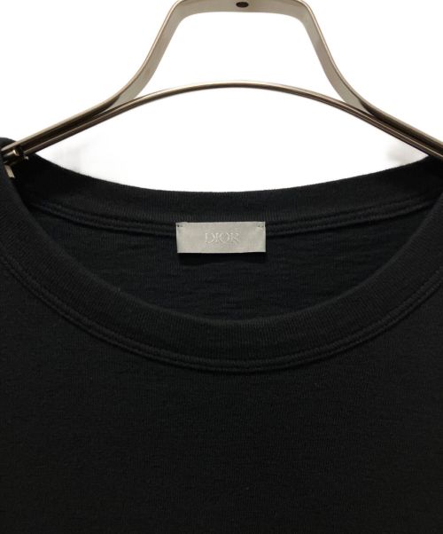 Christian Dior（クリスチャン ディオール）Christian Dior (クリスチャン ディオール) Denim Tears (デニムティアーズ) スラブコットンジャージーTシャツ ブラック サイズ:XXLの古着・服飾アイテム