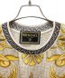 中古・古着 FENDI (フェンディ) VERSACE (ヴェルサーチェ) フェンダーチェ メッシュロゴTシャツ ベージュ サイズ:XS：55000円
