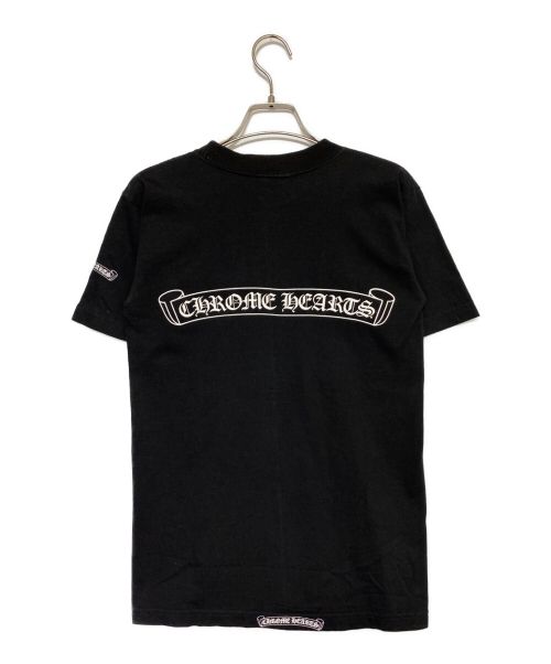 CHROME HEARTS（クロムハーツ）CHROME HEARTS (クロムハーツ) ダガーポケットTシャツ ブラック サイズ:Sの古着・服飾アイテム