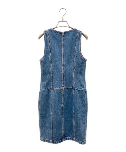 CHANEL（シャネル）CHANEL (シャネル) デニムワンピース インディゴ サイズ:34の古着・服飾アイテム