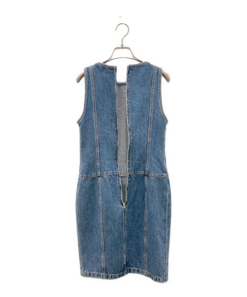 CHANEL（シャネル）CHANEL (シャネル) デニムワンピース インディゴ サイズ:34の古着・服飾アイテム