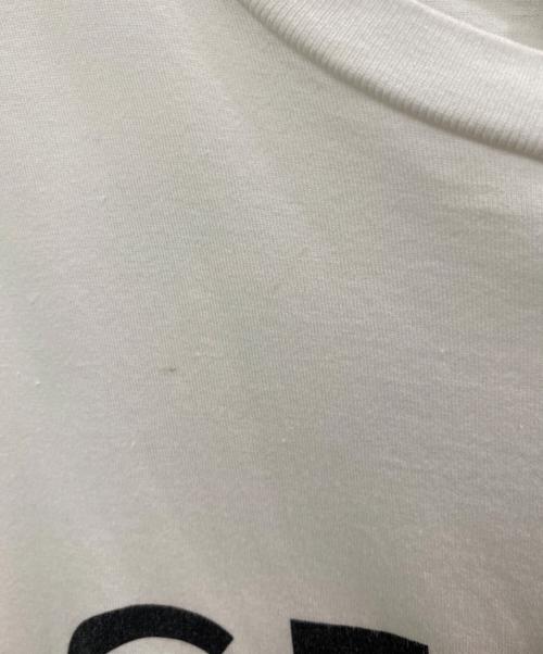 CELINE（セリーヌ）CELINE (セリーヌ) ロゴTシャツ ホワイト サイズ:XXSの古着・服飾アイテム