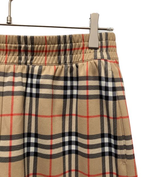 BURBERRY LONDON（バーバリーロンドン）BURBERRY LONDON (バーバリー ロンドン) ヴィンテージチェック テクニカルツイル ショーツ ブラウン サイズ:Sの古着・服飾アイテム