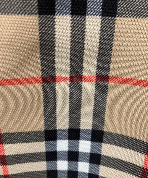 BURBERRY LONDON（バーバリーロンドン）BURBERRY LONDON (バーバリー ロンドン) ヴィンテージチェック テクニカルツイル ショーツ ブラウン サイズ:Sの古着・服飾アイテム