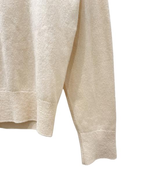 CHANEL（シャネル）CHANEL (シャネル) P60 La Pausa Cashmere Knit カシミヤニット プルオーバー ベージュ サイズ:36の古着・服飾アイテム