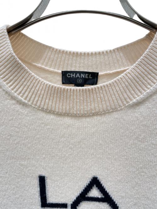 CHANEL（シャネル）CHANEL (シャネル) La Pausa Cashmere Knit ベージュ サイズ:36の古着・服飾アイテム
