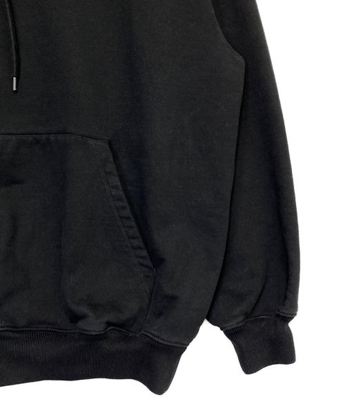 BALENCIAGA（バレンシアガ）BALENCIAGA (バレンシアガ) ワインポイントロゴパーカー ブラック サイズ:XSの古着・服飾アイテム