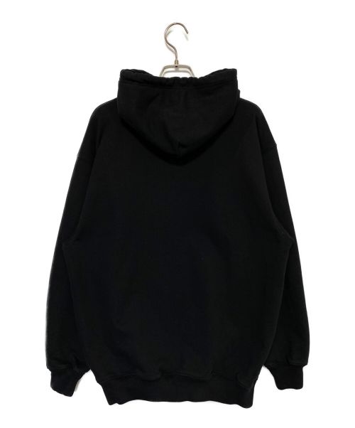 BALENCIAGA（バレンシアガ）BALENCIAGA (バレンシアガ) ワインポイントロゴパーカー ブラック サイズ:XSの古着・服飾アイテム