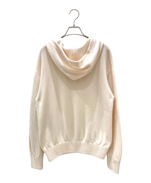 CHANEL（シャネル）CHANEL (シャネル) La Pausa Cashmere Knit Hoodie ベージュ サイズ:34の古着・服飾アイテム