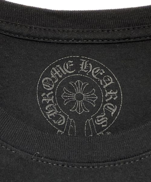 CHROME HEARTS（クロムハーツ）CHROME HEARTS (クロムハーツ) Red Cross L/S Tee ブラック サイズ:Mの古着・服飾アイテム
