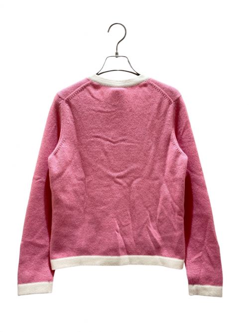 CHANEL（シャネル）CHANEL (シャネル) ココマークボタンカーディガン ピンク サイズ:36の古着・服飾アイテム