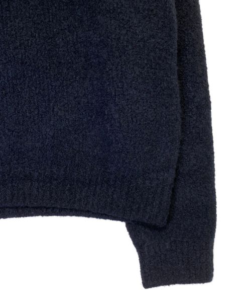 LOUIS VUITTON（ルイ ヴィトン）LOUIS VUITTON (ルイ ヴィトン) インタルシアクルーネックニット ネイビー サイズ:XLの古着・服飾アイテム